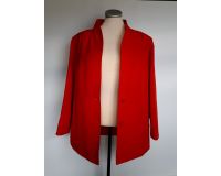 Blazer rot Gr 40 M L Jacke knallrot Blaser Cardigan Sakko Mantel Hamburg-Nord - Hamburg Barmbek Vorschau