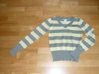 V-Pulli * Pullover ~ H&M ~ Gr. 152 ~ khaki-gelb - Blockstreifen Hessen - Schaafheim Vorschau