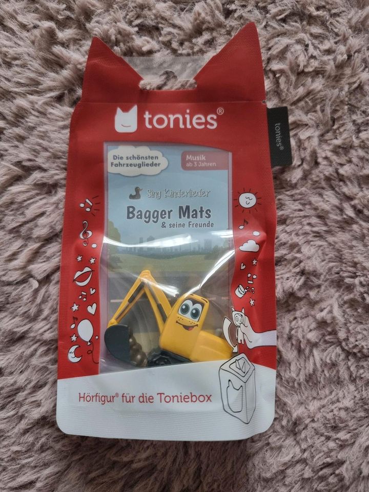 Tonies Figur Tonie Bagger Mats und seine Freunde Neu in Wildau