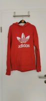 Damen adidas adicolor trefoil hoodie lush red 32 XS Hessen - Heusenstamm Vorschau