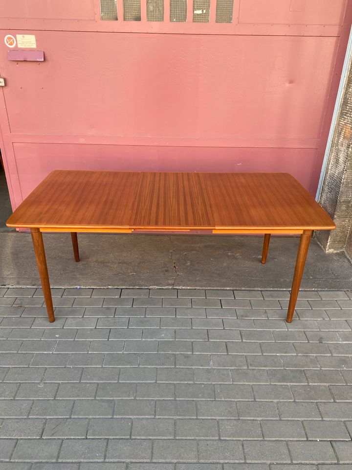 ◤ Esstisch Gustav Bahus Norwegen Tisch bis 220cm ausziehbar Dänemark Teakholz mid century danish Design table dinning vintage in Berlin