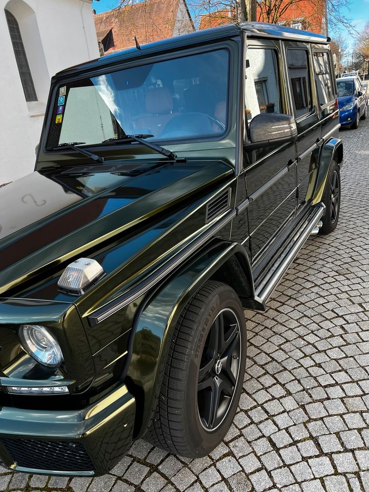 Mercedes-Benz G 500 V8 /Designo/20 Zoll AMG/großer Service neu in Ulm