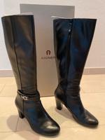 Aigner Damen Stiefel schwarz Gr. 40 TOP Saarland - Saarwellingen Vorschau