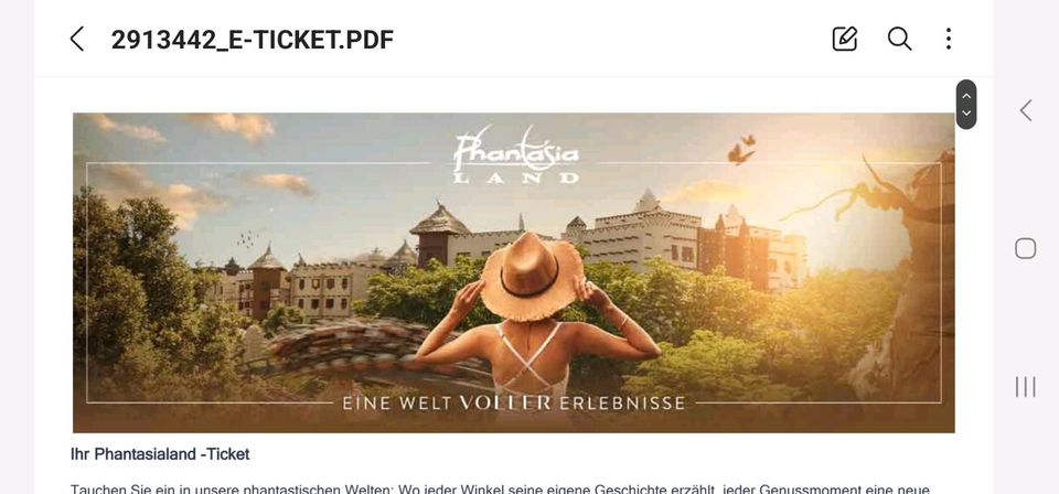 12 xPhantasialand Tickets in Wegberg