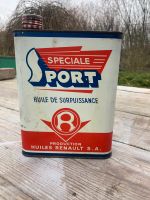 Huiles Renault Speciale Sport Öldose 50er Jahre Vespa Oldtimer Nordrhein-Westfalen - Korschenbroich Vorschau