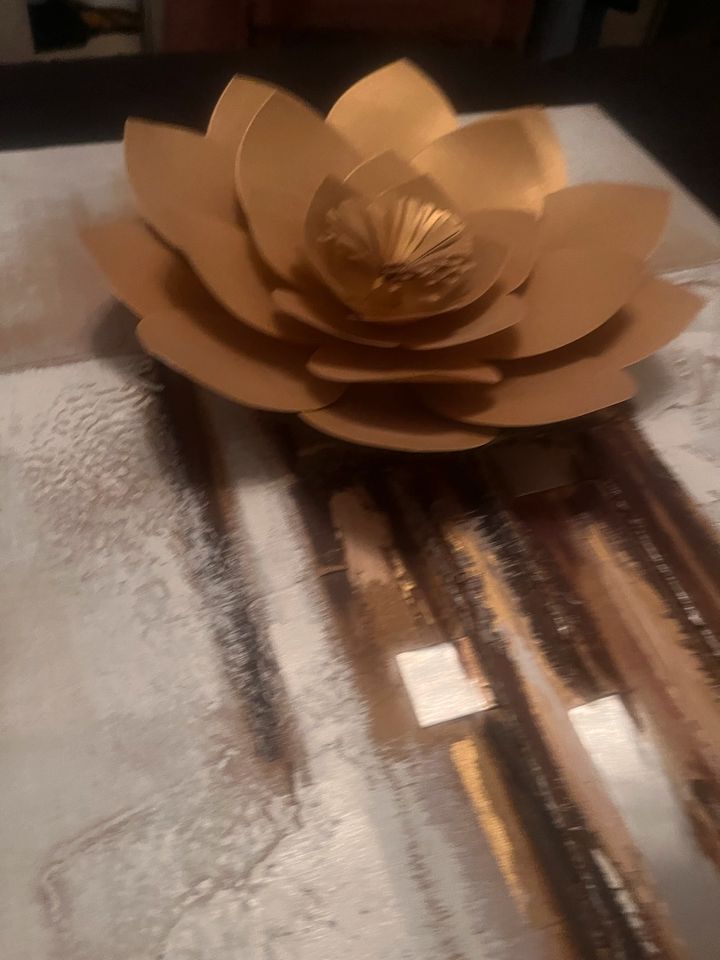 Ein wunderschönes Bild mit 3D Blume in Aichach