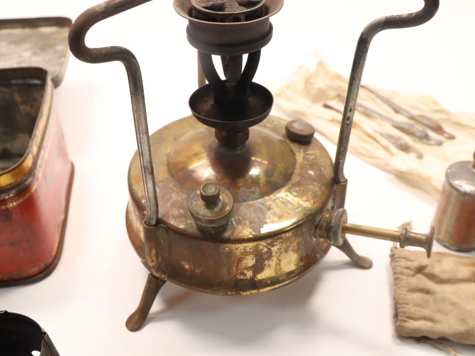 Primus No 210 Messing Kerosin Kocher Lampe Schweden Vintage Antik in Bad Salzuflen
