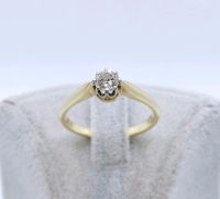 Solitär Gold Damenring mit 0,38ct Brillant 585 Goldring Damenring Berlin - Neukölln Vorschau