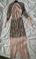 Langärmliges Pailletten Kleid mit Fransen Wandsbek - Steilshoop Vorschau