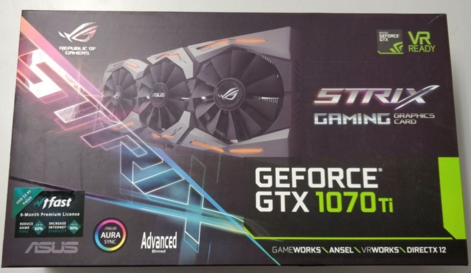 ASUS Strix GeForce GTX 1070 Ti Advanced 8GB NVIDIA OVP in Hannover -  Südstadt-Bult | Grafikkarte gebraucht kaufen | eBay Kleinanzeigen ist jetzt  Kleinanzeigen