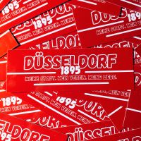 100x Düsseldorf Sticker | Aufkleber 1895 | Fußball Fanartikel Rheinland-Pfalz - Armsheim Vorschau