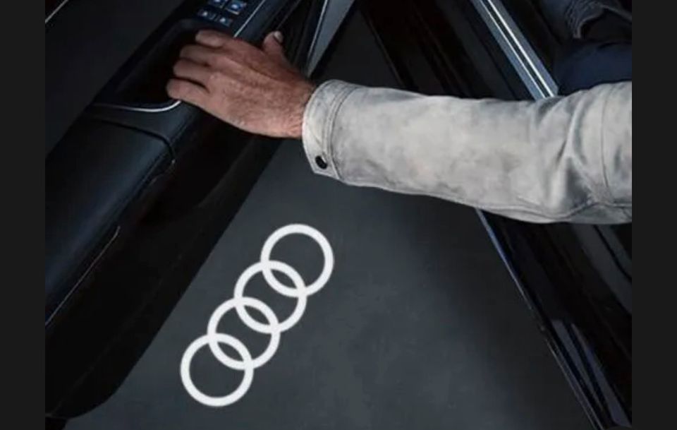 Einstiegsbeleuchtung Laser Tür Logo für Audi in Baden-Württemberg -  Heilbronn, Ersatz- & Reparaturteile