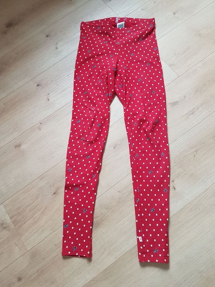 Leggins Blusgeschwister rot in Friedberg (Hessen)