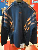 Marineblauer Adidas Hoddie mit orangen Highlights Brandenburg - Cottbus Vorschau