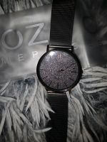 Original Oozoo Vintage Damenuhr schwarz-glitzer 40 mm Bayern - Burglengenfeld Vorschau