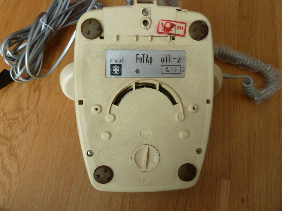 Telefon Post FeTAp 611-2 grau funktioniert, mit TAE Kabel 70er in Preetz