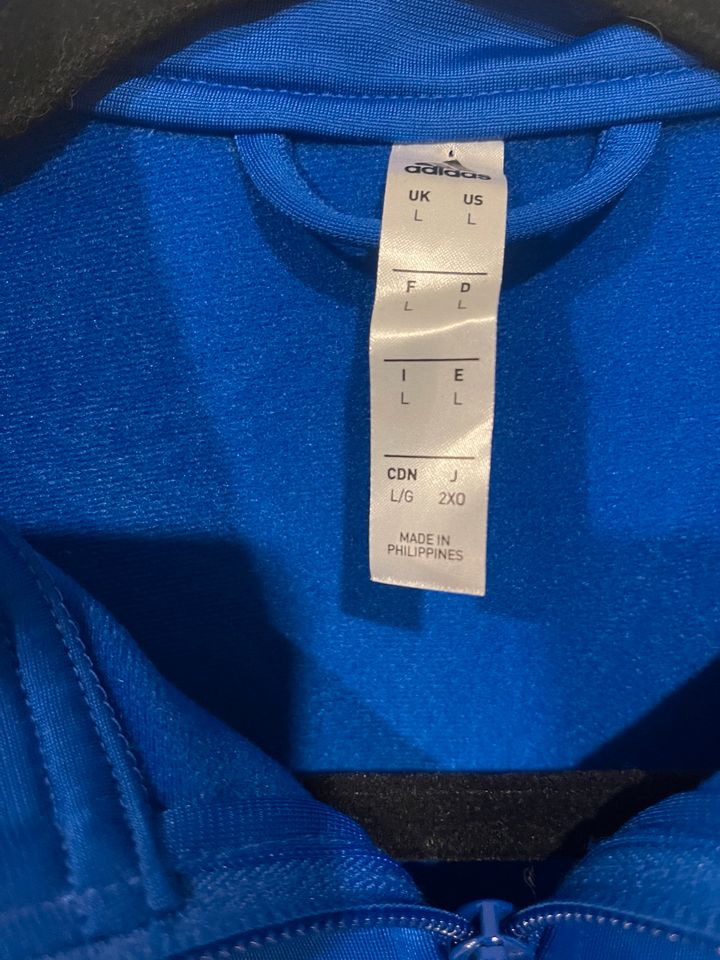 Adidas Jogging Anzug Mann blau NEU in Blankenburg (Harz)