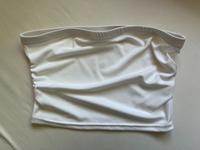 Weißes Bandeau Top mit Scrunch Bayern - Eichenau Vorschau