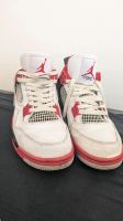 Nike Air Jordans 4 Fire Red. Größe 45. Rot. Bochum - Bochum-Nord Vorschau