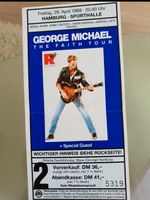 Ticket George Michael Faith Tour 1988 Hamburg top Zustand Niedersachsen - Buchholz in der Nordheide Vorschau