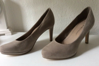 Marco Tozzi Pumps Peeptoes taupe grey beige Gr. 38 - Neu Altona - Hamburg Iserbrook Vorschau