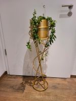 Blumentopf etagere Pflanzen ständer Tisch Gold Baden-Württemberg - Neckarsulm Vorschau