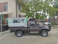 GRJ Landcruiser mit Wohnkabine Toyota Hubdach Reisemobil 4x4 Bayern - Kühbach Vorschau