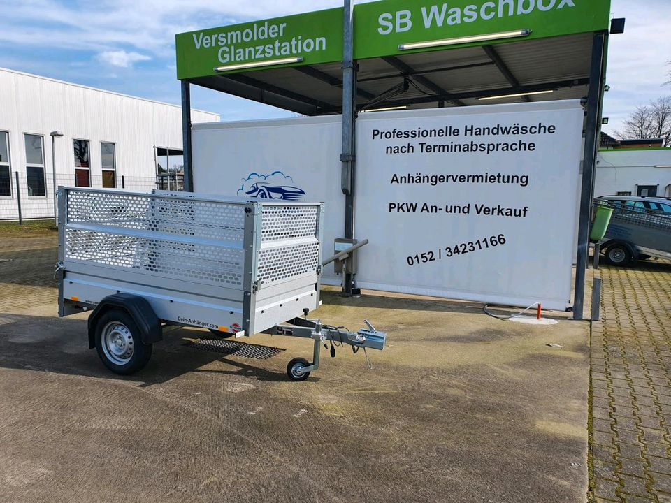 Transportanhänger 750kg zu vermieten leihen Transport Gartengerät in Versmold