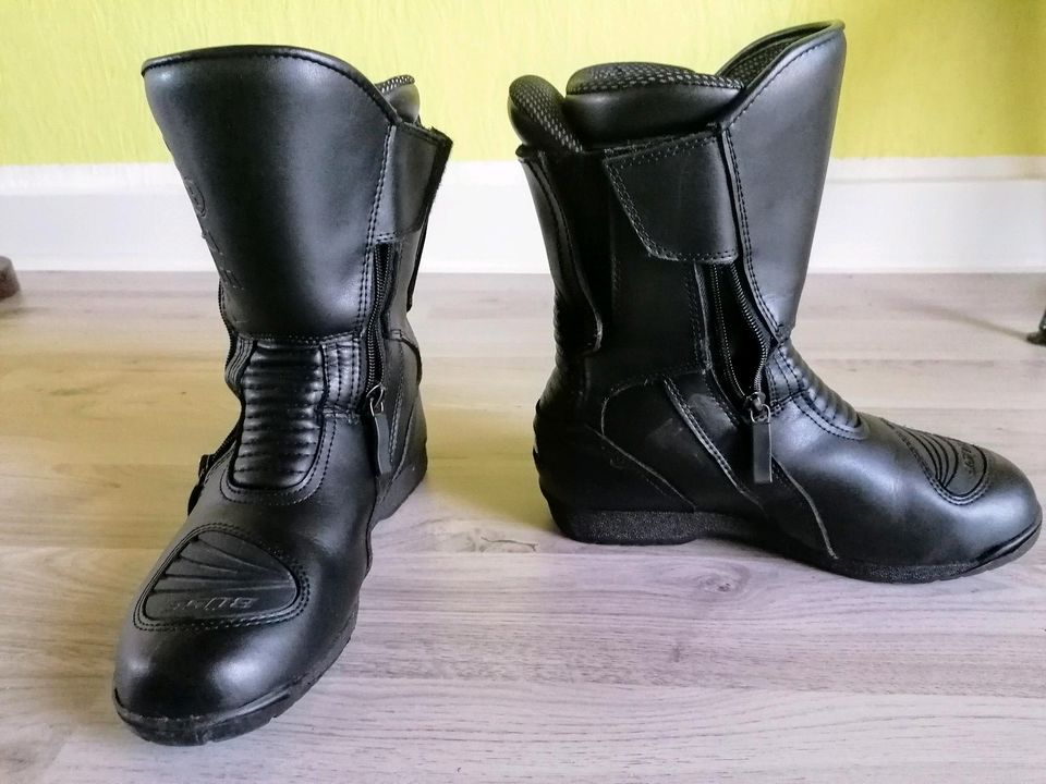 Motorradstiefel Büse Gr. 40 Leder unisex wasserdicht in Lippstadt