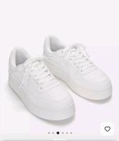Basic-Sneaker mit Volumensohle weiß Pull&Bear 42 Leder damen Brandenburg - Schwedt (Oder) Vorschau