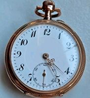 Antike Taschenuhr 1900er Gold 585 14k Swiss Made Baden-Württemberg - Baden-Baden Vorschau