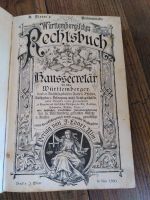 Antiquariat Buch Bierers Haussekretär, 1880 - Württem. Rechtsbuch Baden-Württemberg - Schorndorf Vorschau