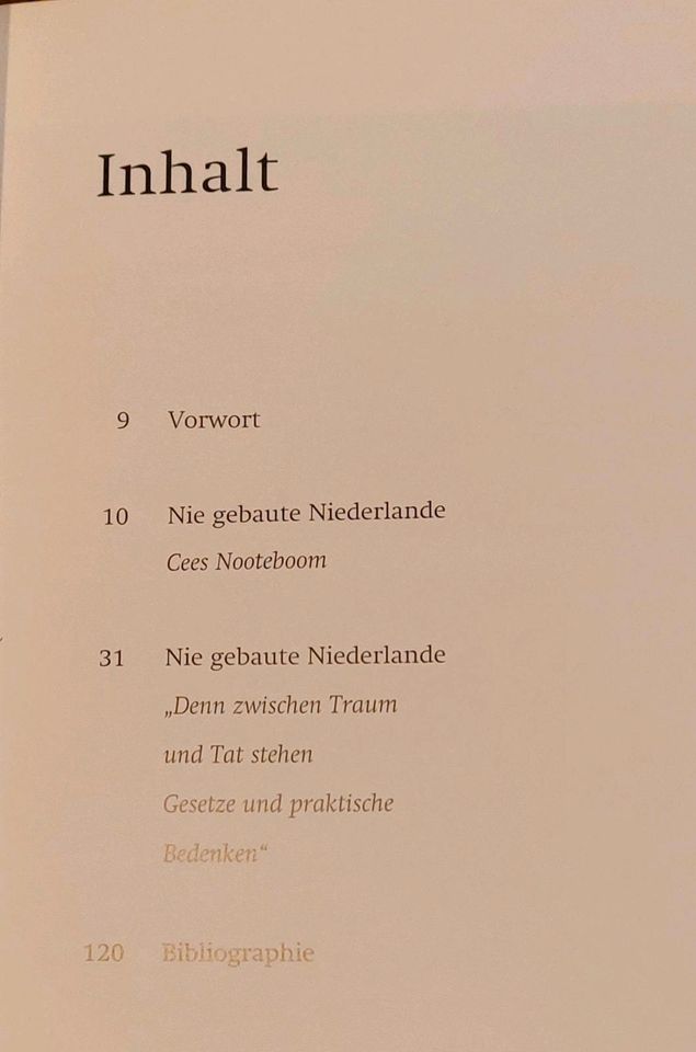 Cees Nooteboom. Nie gebaute Niederlande. Architektur. Entwürfe in Wiehl