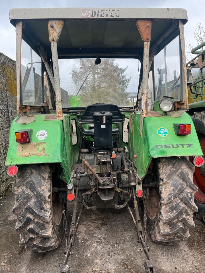 Deutz D 5206 Traktor Schlepper Messerbalken in Neckargerach