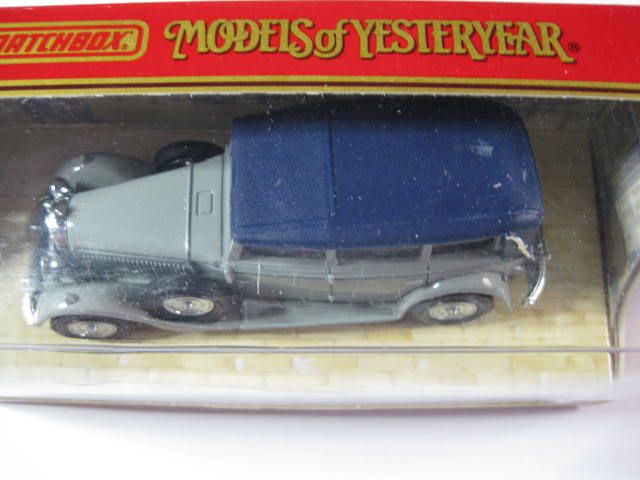 Models of Yesteryear Matchbox Y 40 1931 Mercedes - Benz 770 Neu ! in Standenbühl