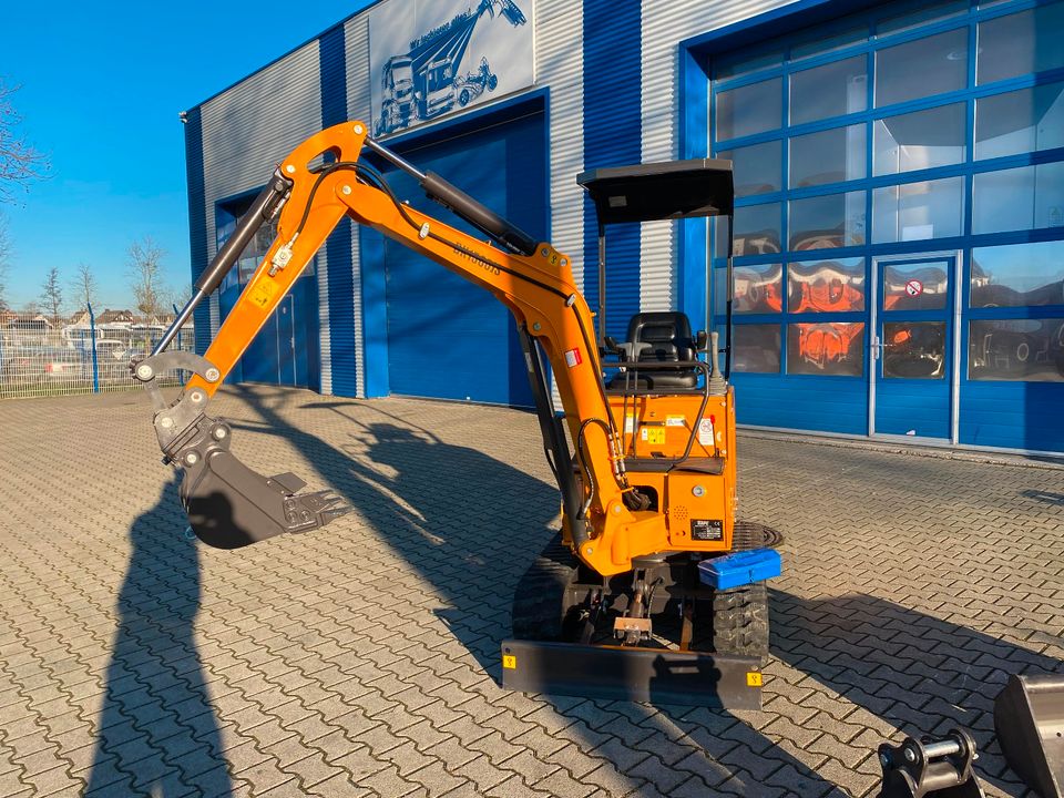 Minibagger BK1500JS *12.990€ NETTO*KUBOTA*BERGER KRAUS*JOYSTICK*SCHAUFELPAKET*SOFORT!* in Kassel