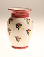 Vase Keramik handbemalt mit Blumen ca. 21 cm hoch Nordrhein-Westfalen - Sankt Augustin Vorschau