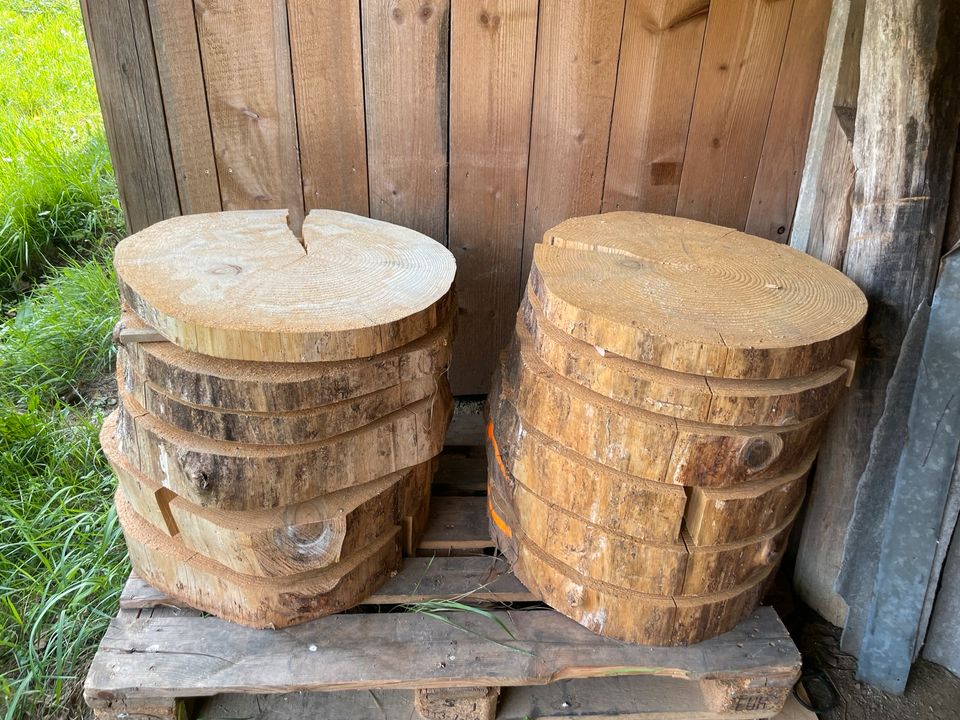 Baumscheibe, Couchtisch Platte, Holzscheibe, Holzplatte zu verk in Freiamt