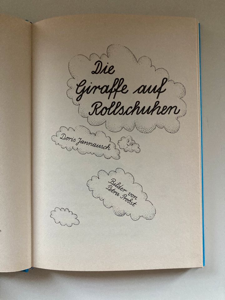 Doris Janosch Die Giraffe auf Rollschuhen 1986 in Berlin