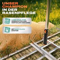 [Zu vermieten]  Rasenrakel/Rasenrechen aus Edelstahl Sachsen-Anhalt - Freyburg (Unstrut) Vorschau