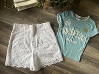 ❤️ Zara Sommer Hose Stoffhose & Tshirt Top H&M XS 34 Niedersachsen - Wunstorf Vorschau
