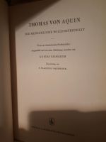 Thomas von Aquin: Die menschliche Willensfreiheit Baden-Württemberg - Kehl Vorschau