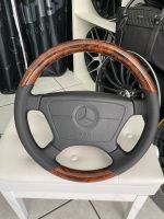 Mercedes-Benz Holz Leder Lenkrad Wurzelnuss W124 R129 W140 W463 München - Au-Haidhausen Vorschau