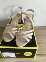 Sandalette Buffalo Gr 38 UK 5 nude lack Abs 7 cm wie neu Nordrhein-Westfalen - Düren Vorschau