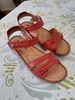 Sandalen Sandaletten Josef Seibel rot neu Berlin - Neukölln Vorschau
