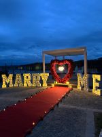 Marry Me Heiratsantrag  Led Buchstaben Herzbogen Antrag Duisburg - Duisburg-Süd Vorschau