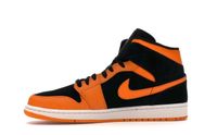 Jordan 1 Mid Black Orange Peel Saarland - Nonnweiler Vorschau