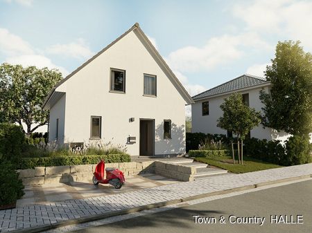 Bezahlbares neues Haus vor den Toren der Stadt, nur 1.444.-€/Monat * in Landsberg (Saalekreis)