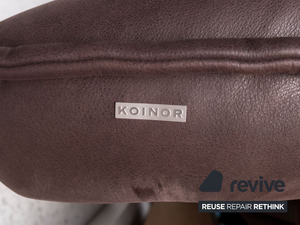 Koinor Free Motion Edit 3 Leder Sofa Dunkelbraun Zweisitzer in Köln