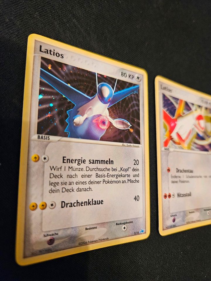 Pokemon Karte Latias Latios Holo perfekter Zustand in Mannheim